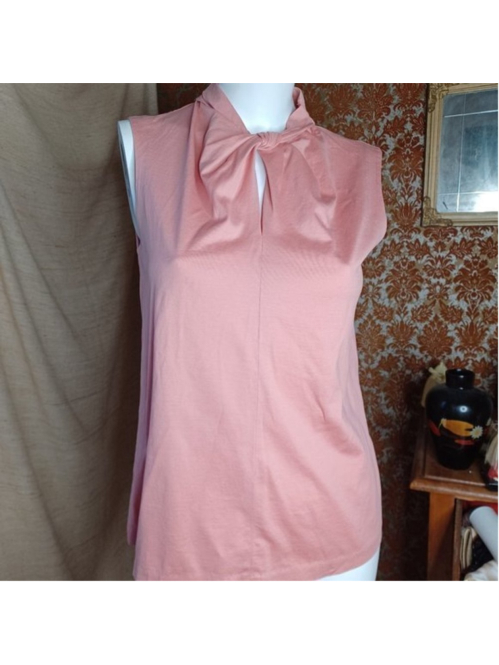 Cos‎ top crossover neck S
